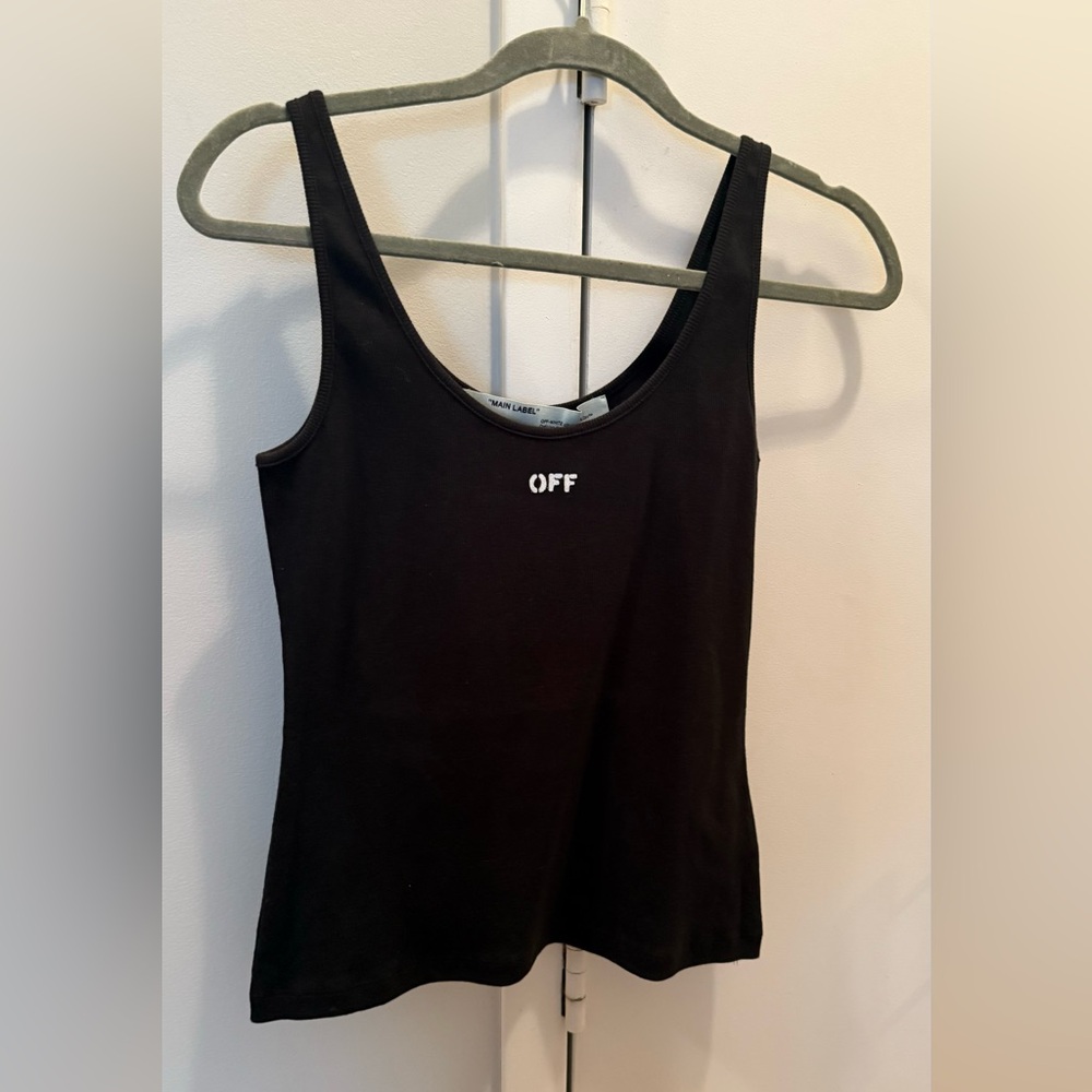 Off-White Black Tank Top